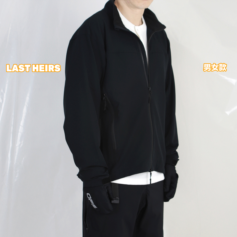 Last Heirs Swiss Technology Long-Lasting Dwr Water-Repellent Comfortable Breathable Loose Fit Softshell Hiking Jacket