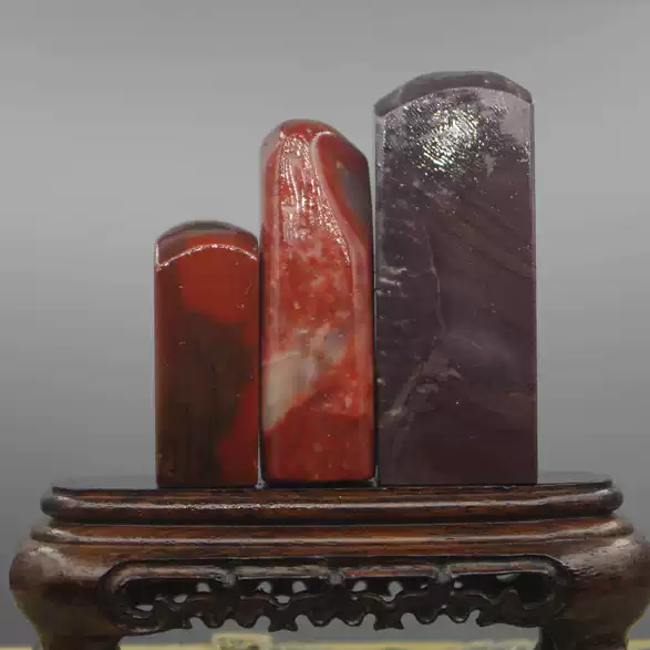 寿山石印章篆刻钮雕高山焓红等正宗品种藏玩砂裂特价-淘宝Taobao | 天猫