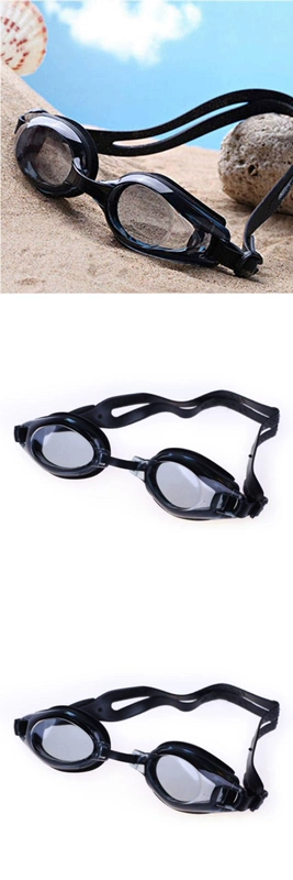 Kính bơi chống thấm nước và chống sương mù kính bơi thiết bị bơi trong suốt kính bơi silicone bộ mũ bơi - Goggles