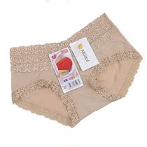 Daisy girl 21286 mid-waist Modal cotton youth soft and comfortable solid color sexy lace edge womens panties