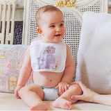 Детский слюнявчик, натуральный хлопковый нагрудник