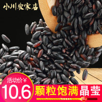 Ogawa farm shop black rice 500g whole grain fragrant rice Farm-produced whole grain black rice Umi black brown rice