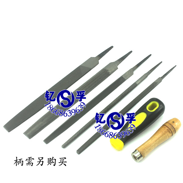 Hugong 14 inch steel file, flat point file, semi-round file, triangular file, square file, coarse, medium, fine tooth file