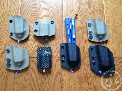 Xinjiang flying butterfly 51 butterfly special K-sheath flying saucer KYDEX neck sheath throwing tactics