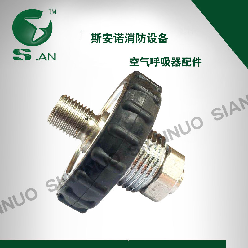 Air breathing apparatus accessories 6.8L cylinder connector pressure reducer bottle valve handwheel set connecting shaft