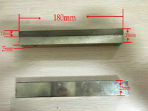 Packaging machine 180mm electric heating tube longitudinal sealing mold packaging machine knife seat packaging machine vertical sealing mold heating block