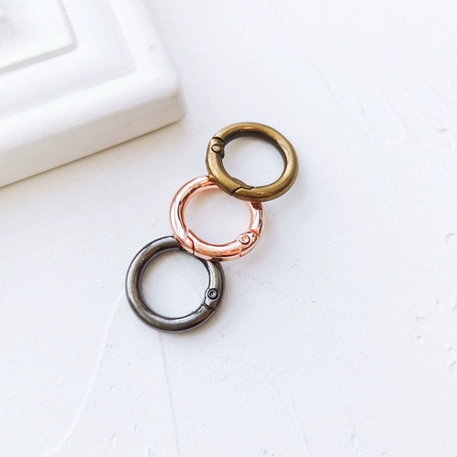 Цвет конфеты краска краска 25 мм круглый разводной пружинный пакет для пряжки для пряжки Diy