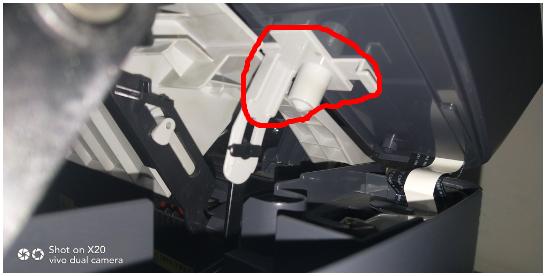 Applicable HP1005 Black Llever White Plastics HP M1005 Inform Machine fitting parts