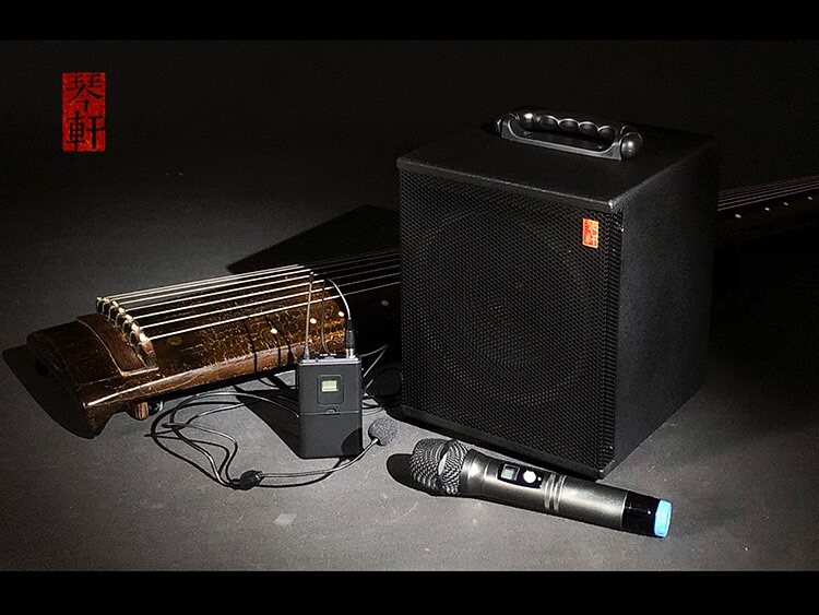 Qin Xuan Guqin Special enlarged sound box Guqin ten Sound Soundspreading Elegant performance String Song singing-Taobao