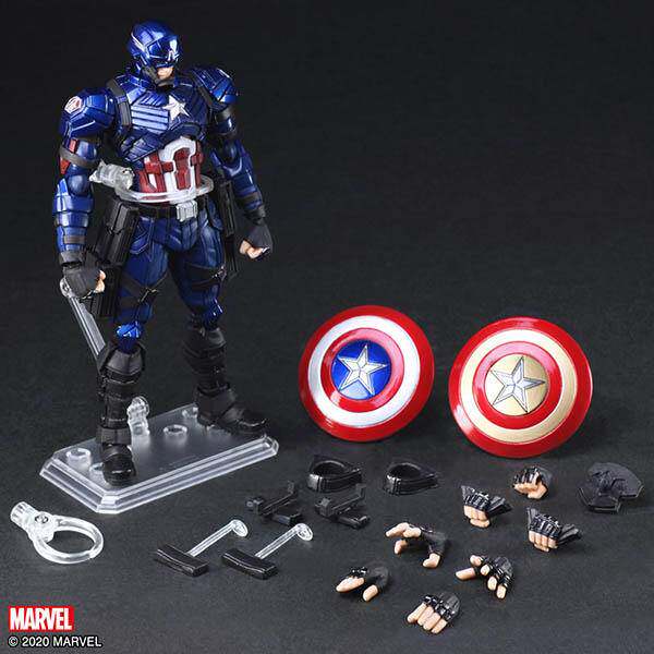 SQUARE ENIX BRING ARTS TETSUYA NOMURA Captain America is on stock