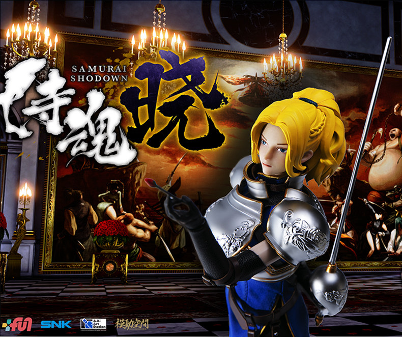 Modulo space waiter Xiao Charlotte 1 6 movable people occasionally SNK genuine authorization to pick up orders