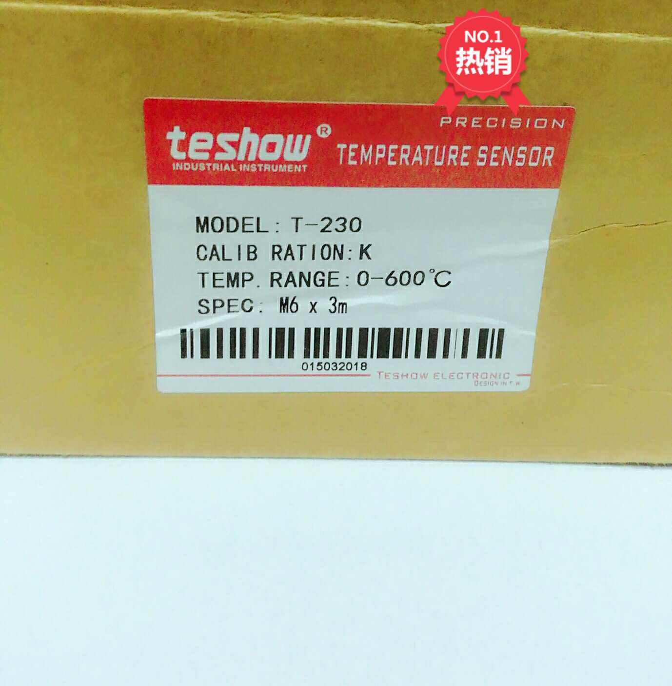 Probe T-23o nail type 06 wire 1 meter 12 meters can be made direct sales teshow Taiwan pine thermocouple k type