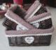hộp đựng đồ có khóa Wicker mây vườn lưu trữ giỏ gia đình thiết bị lưu trữ tạp chí snack hộp lưu trữ mây giỏ túi vải đựng đồ