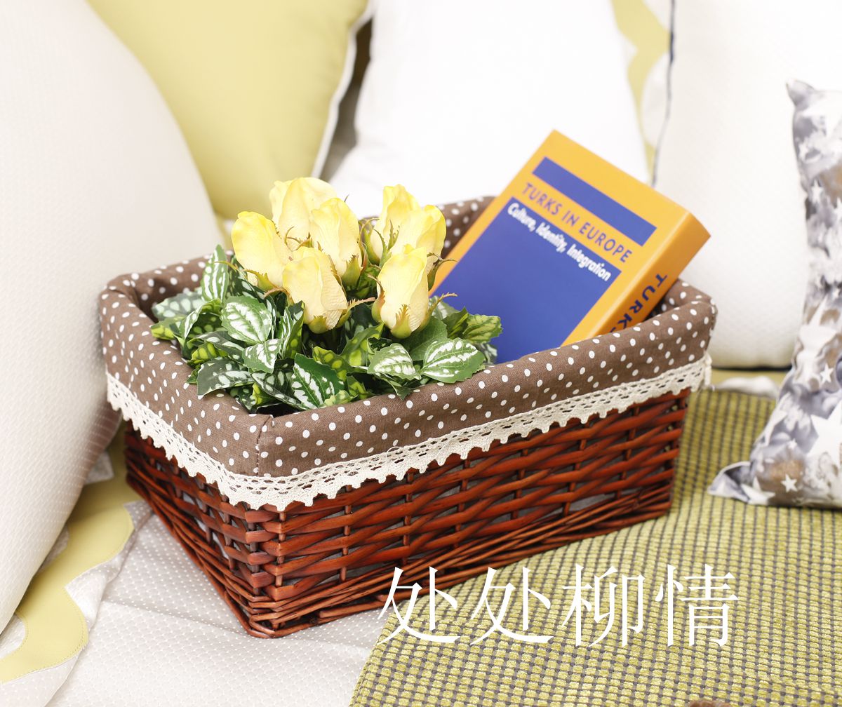 Купить Корзинка для хранения Бесплатная доставка плетеная из ротанга ...