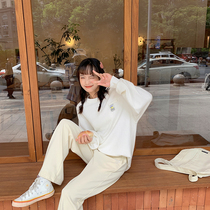 Original Babyface Japanese Lazy Wind Loose Twist Knit Round Neck Sweater Womens Autumn New