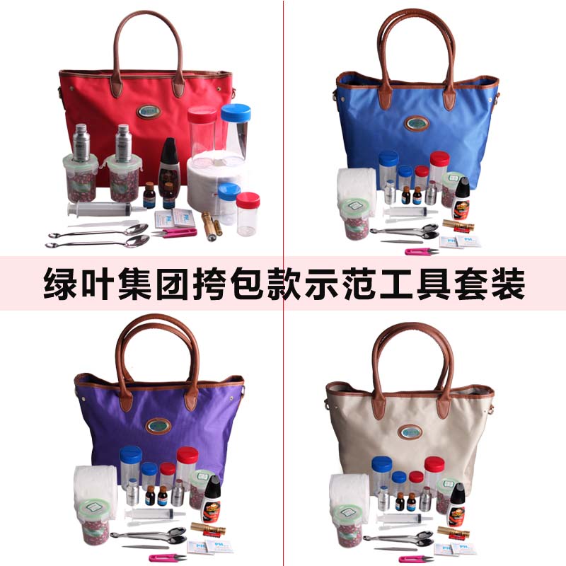 Demonstration Kits Products Hand Kits Sanitary Cotton Laundry Detergent for direct marketing assisted Oxford cloth satchel thickened