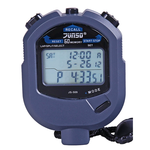 Профессиональный электронный металлический секундомер для тренировок для спортзала для школьников, таймер