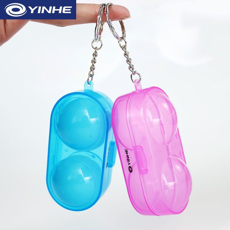 Galaxy table tennis box plastic environmentally friendly plastic table tennis storage box is convenient to fit 2 ball table tennis boxes