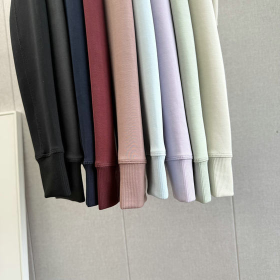 lu家同款运动休闲百搭短款外套卫衣瑜伽服连帽外套女2025早春新款