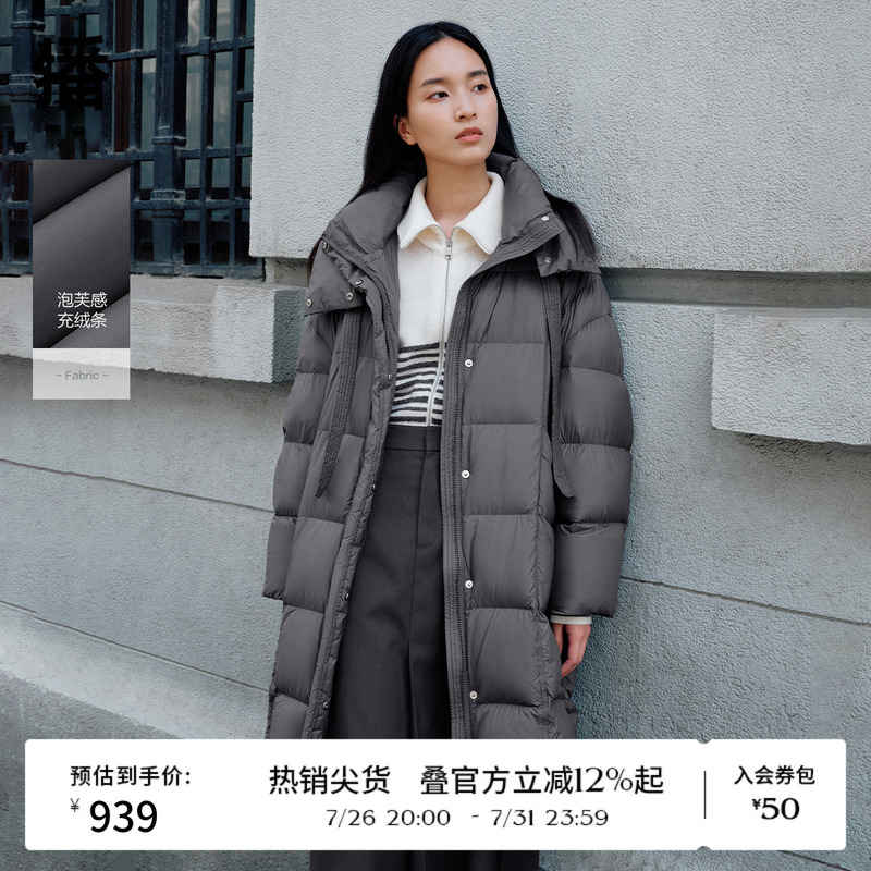 Autumn and Winter White Goose down Quilted down Jacket for Women, Mid-Length Warm Hooded Coat Bdr4Rd4115 Autumn and Winter White Goose down Quilted down Jacket for Women, Mid-Length Warm Hooded Coat Bdr4Rd4115