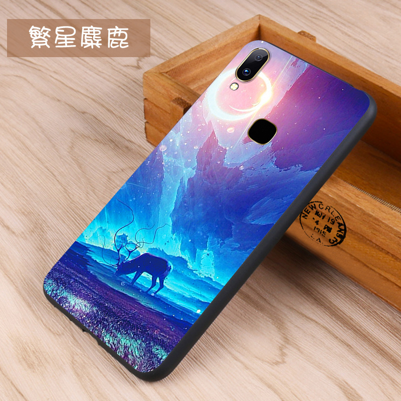 vivoz3 điện thoại vỏ bảo vệ tay áo in vivo Z3i z3a điện thoại di động silicone mờ thả bao gồm tất cả Nhật Bản và Hàn Quốc người đàn ông thủy triều và phụ nữ - Phụ kiện điện thoại di động ốp lưng điện thoại samsung
