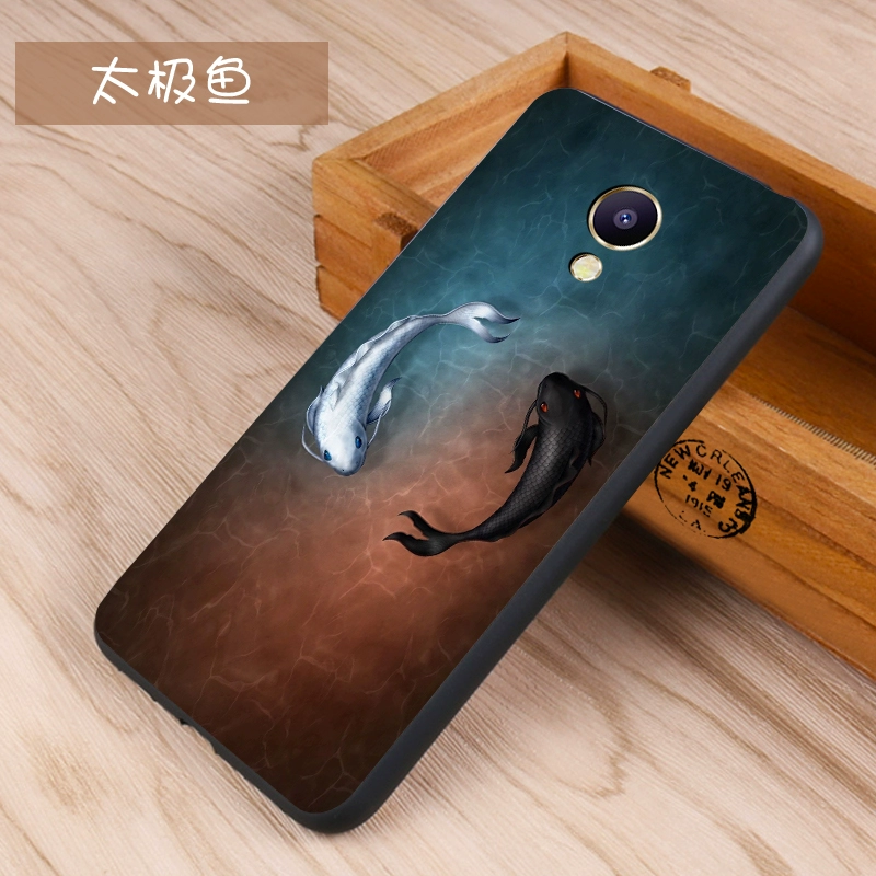 Tian Yi quyến rũ Meizu Blue Charm Xanh m5note note5 vỏ điện thoại bảo vệ tay áo vỏ thả người đàn ông và phụ nữ kháng M621Q - Phụ kiện điện thoại di động ốp lưng xiaomi redmi note 9