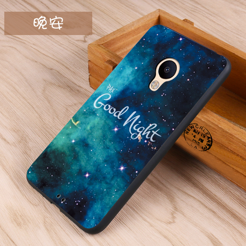 Yi Tian Meizu quyến rũ Xanh 2 5-inch thế hệ bộ điện thoại điện thoại di động vỏ điện thoại di động m578 Charm Blue 2 bảo vệ tay áo cứu trợ nhà ở hộ - Phụ kiện điện thoại di động móc điện thoại
