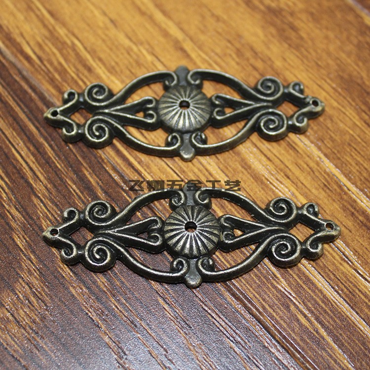 Flying Fairy hardware Decorative Sheet Wrap Corner Antique Patch Corner Alloy Corner Wooden Case Four Sides Corner Trim Corner corner Angle Code Corner 63