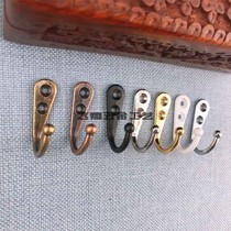 44*30 Double hole hanging hook Zinc alloy antique hook Single hook Hanging hook Coat hook Light hook wall hook