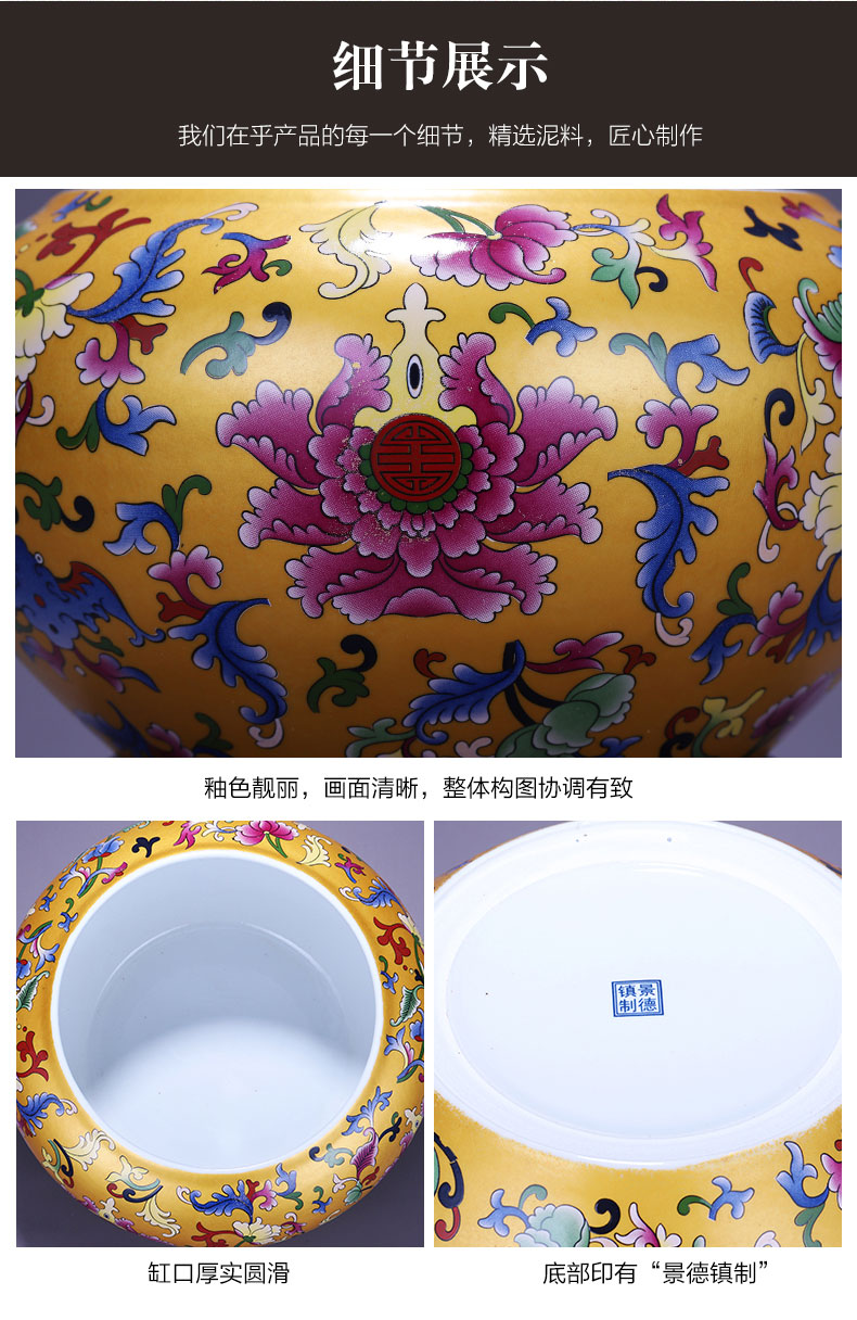 Jingdezhen ceramics feng shui plutus aquarium cornucopia water lily flower pot of tea to wash to writing brush washer water shallow place ornament