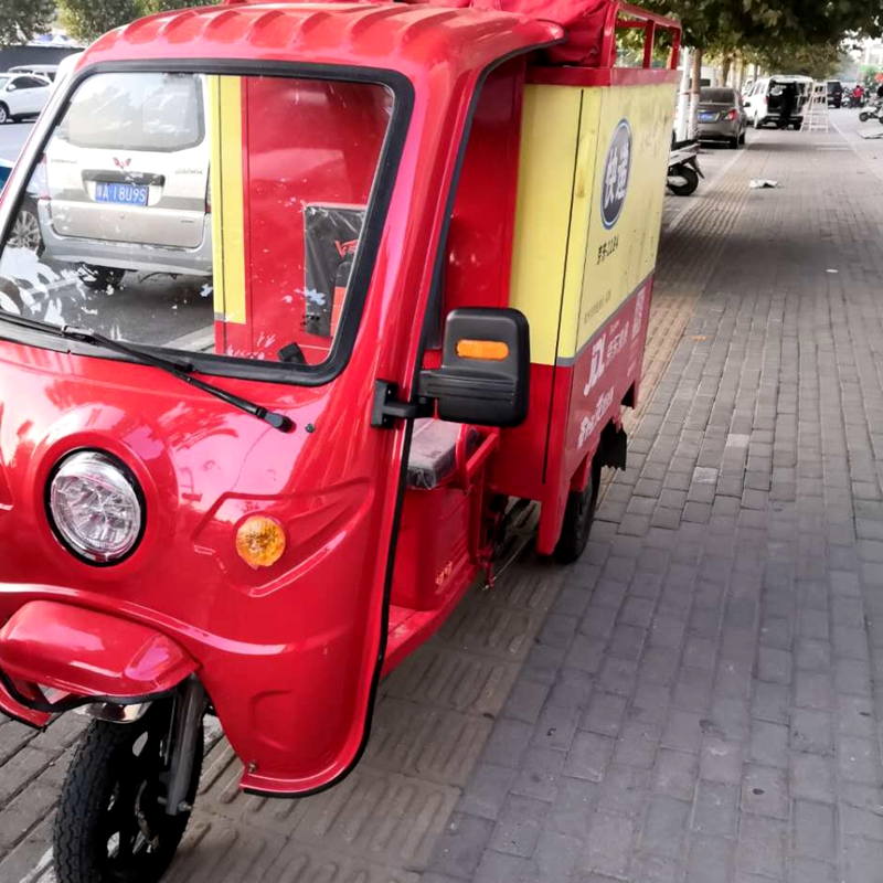 Zongshen Express Three-four-wheeler rear lighting mirror Shunfeng Debang mirror rearview mirror Electric original plant Increase convex mirror