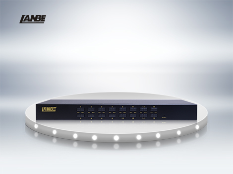 Blue Treasure AI-9116DU 16 port IP-KVM switcher Remote IP management 16 mouth Internet digital type