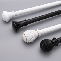 Buloge high-end curtain rod Roman rod single rod double rod bold thickened aluminum alloy rod can be installed on-site throughout the country