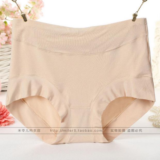 Quần eo cao cỡ lớn chất béo MM modal nữ cộng với phân bón tăng mẹ đồ lót 3 feet 200 pounds quần trung niên mẹ đồ lót đẹp