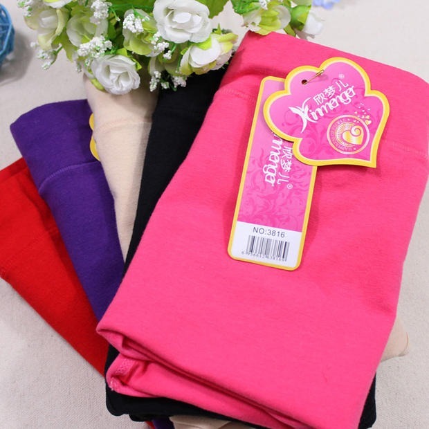 Cộng với phân bón XL đồ lót nữ bằng vải cotton cao đến eo set quần lót đẹp