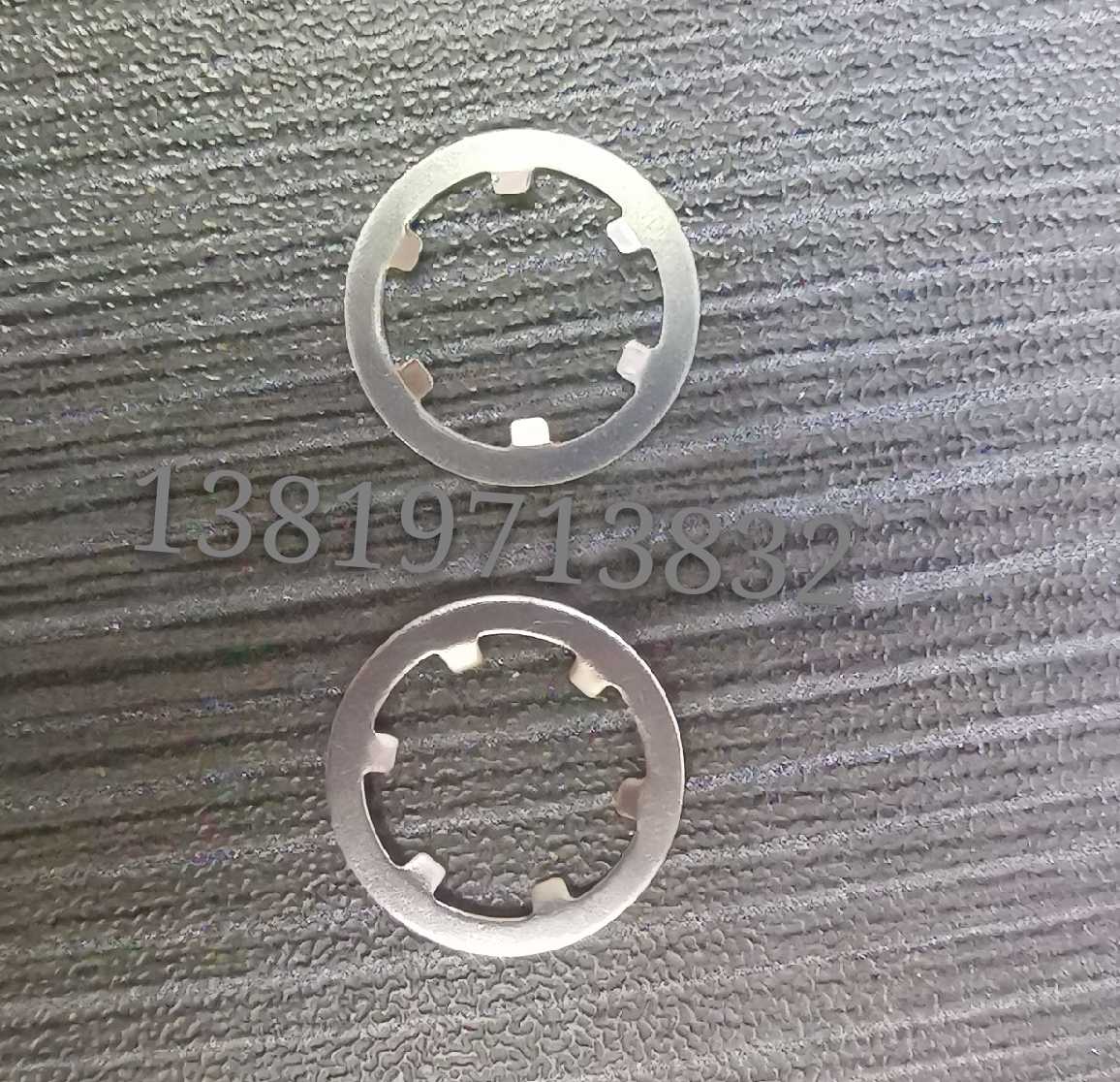 304 Stainless Steel C Type Clasp M8 Gasket Bearing Clip Plum Spring Round Fastener Elastic Spacer Spring Snap Ring