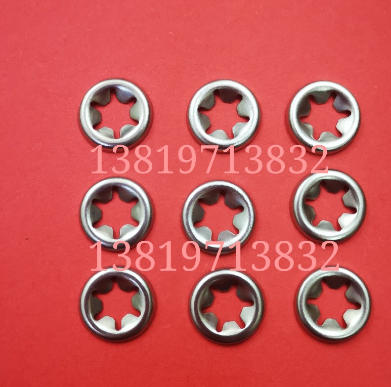 Spot 304 stainless steel bearing clip M5 eversion plum blossom circlip pad clip C- buckle ring non-standard washer circlip