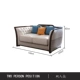 Sofa Mỹ nhẹ sang trọng hiện đại phong cách Ý mới phong cách Trung Quốc gỗ mun 123 da nhỏ hộ gia đình hình chữ U kết hợp sofa phòng khách - Ghế sô pha