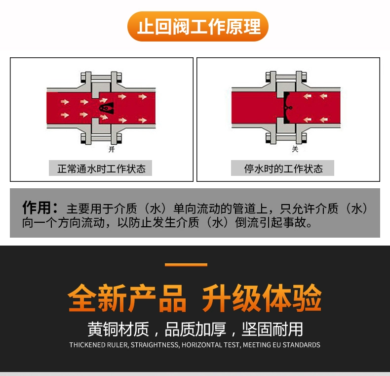 van 1 chiều lá lật nhựa 4/6 phút 1 inch chống chảy ngược bồn cầu một chiều van đầu vào máy nước nóng đường ống nước chảy ngược đồng hồ đo nước ngang và đầu nối van một chiều dọc van thoát nước 1 chiều van thoát nước 1 chiều