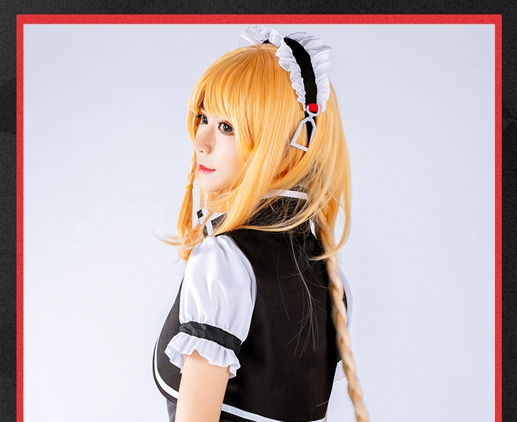 Spark anime girl tiền tuyến cos quần áo g36 trang phục hầu gái G36 nữ cosplay trang phục nữ