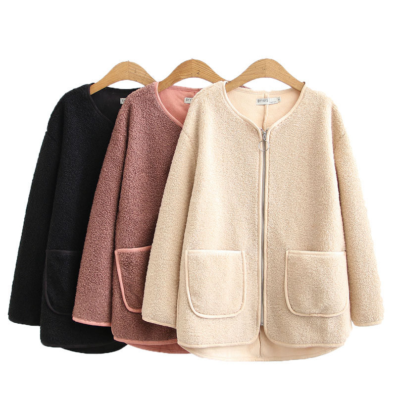 Mother's coat spring new foreign style granular velvet sweater fashion cardigan middle-aged loose spring and autumn coat women