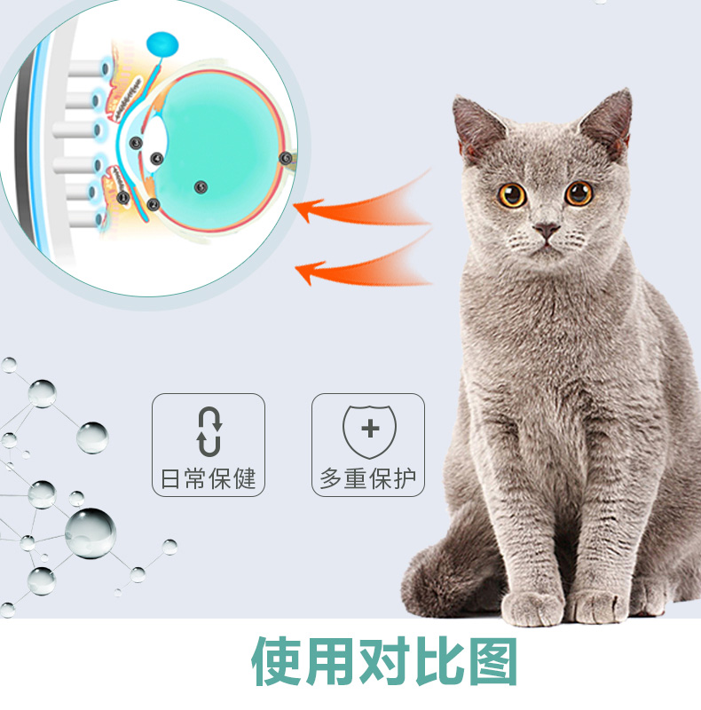 Baika Eye Drops Pet Dogs Mèo Tear Marks Teardrops Eyes Eyes Cleansing Eyes Giọt nước mắt - Thuốc nhỏ mắt thuốc tobradex