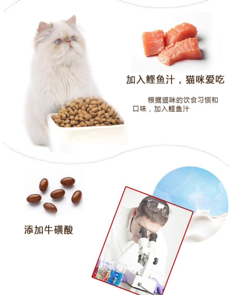 Inabao tuyệt vời vào thức ăn cho mèo, cá ngừ kiểm soát hương vị bóng tóc đẹp ngắn Anh mèo ngắn thức ăn mèo 1,4kg - Cat Staples thức ăn mèo con