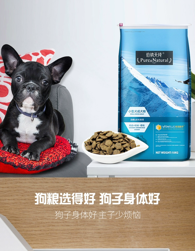 Bernard Pure Dog Thức ăn 10kg Chó nhỏ Người lớn Thức ăn cho chó Schnauzer Teddy General Dog Food 20 kg Bona Tianchun - Chó Staples