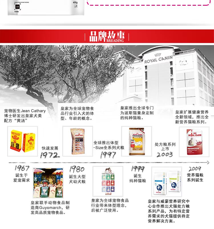 Thức ăn cho mèo hoàng gia EP42 vào thức ăn cho mèo 400g * 4 gói giảm phân thoải mái trong ruột xung quanh thức ăn cho mèo được ưa thích 1.6kg - Cat Staples đồ ăn cho mèo