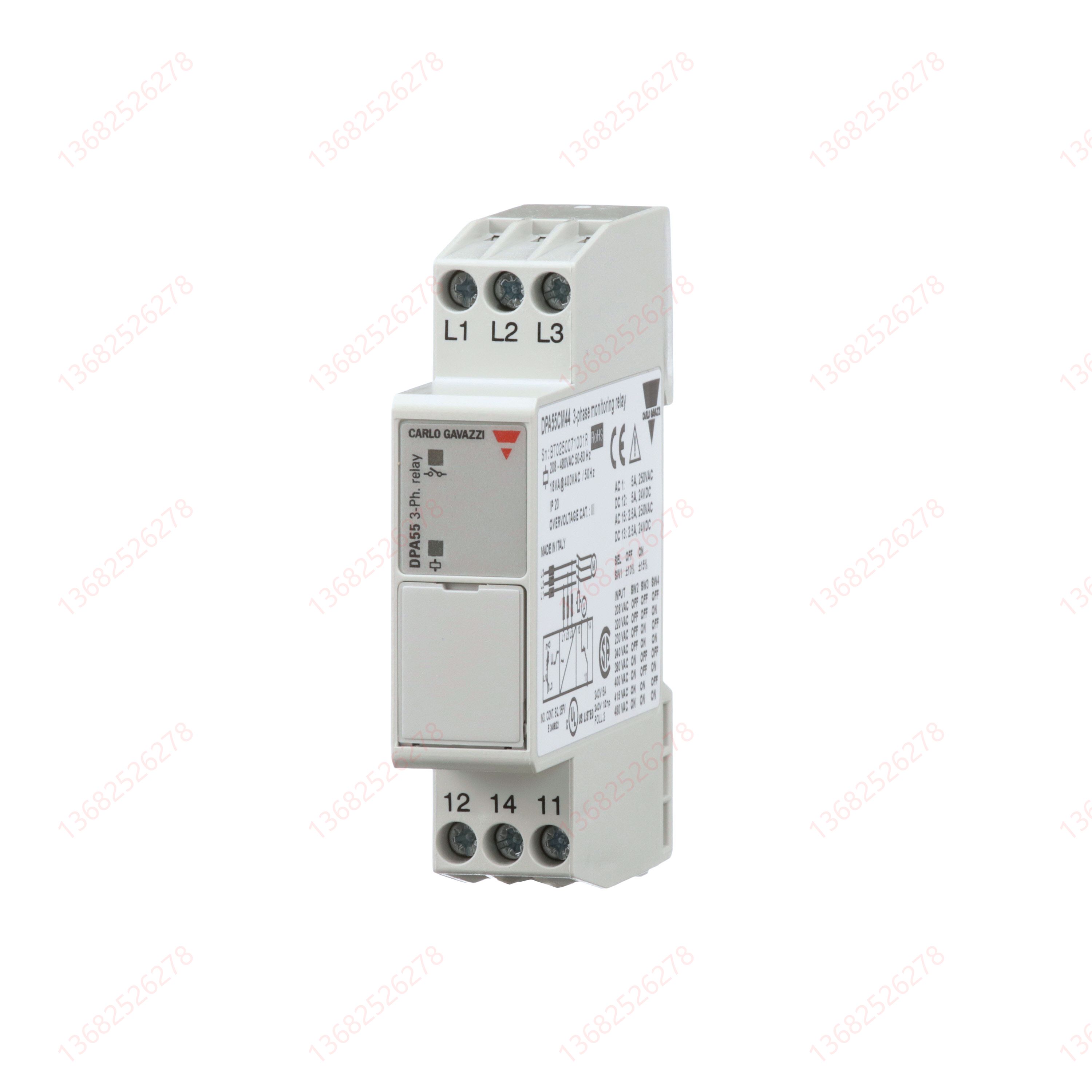DPA 55CM44 Swiss Gale Phase Protector Voltage Range is selected for high precision monitoring relay