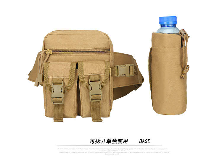 Bộ dụng cụ ngoài trời, túi đi xe đạp, túi ấm đun nước, túi ngực du lịch, nam và nữ, túi ngoài trời, túi đường dành cho nữ túi đeo hông vải bố