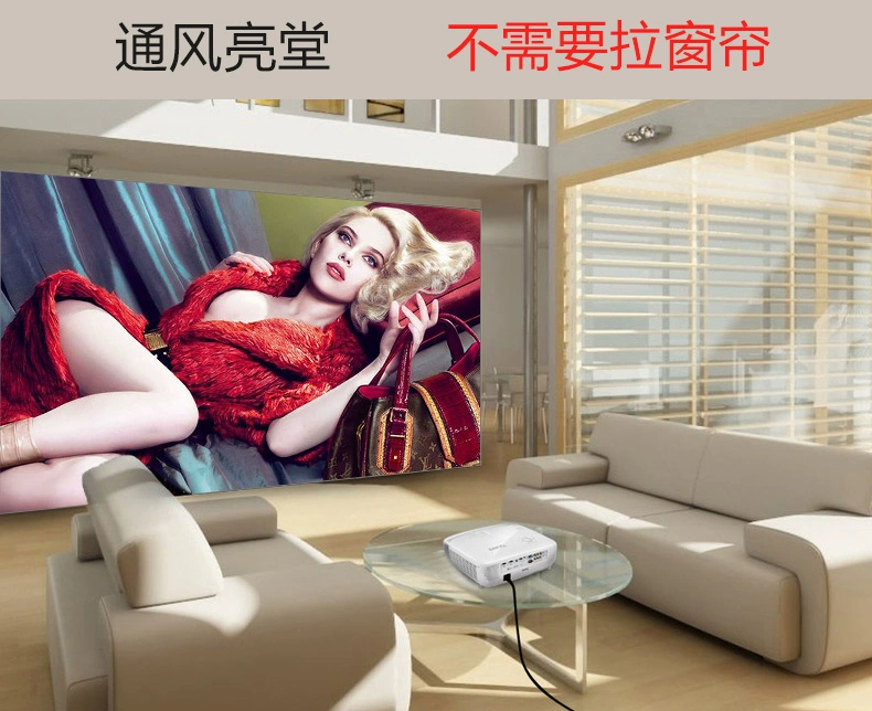 Máy chiếu Benq BenQ MH534 văn phòng tại nhà không dây wifi HD rạp hát tại nhà máy chiếu 1080P - Máy chiếu