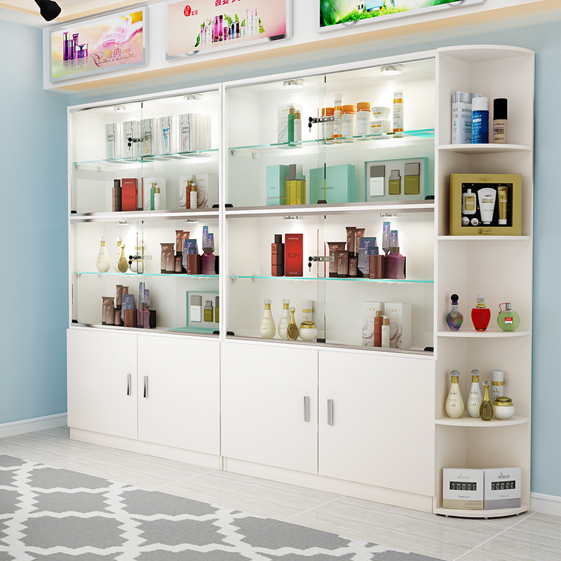 Usd 50 54 Cosmetic Display Ark Beauty Korean Glass Door Exhibition Lightbox Moreview