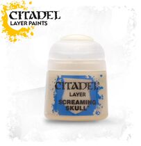 GW Paint Topcoat Citadel Layer 22-33 Screaming Skull 12ml
